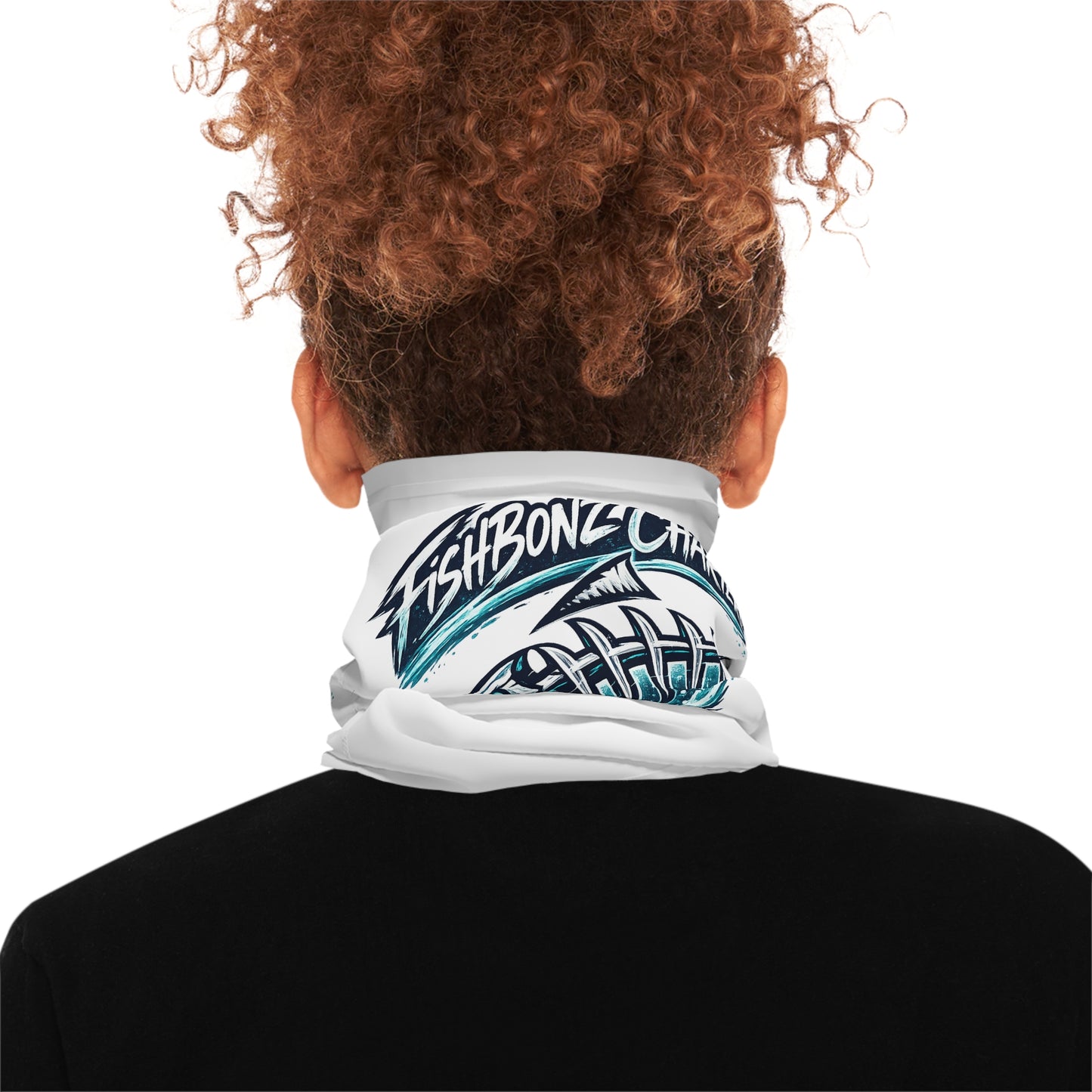 FishBonz Charters Neck Gaiter — Lightweight Fishing Face Cover