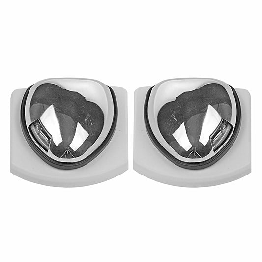 T-H LED Low Profile Bow Light Set (Black adapter plates)