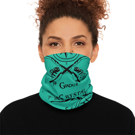 Fishing Crystal River Group Neck Gaiter — Lightweight Fishing Face Mask & Sun Shield