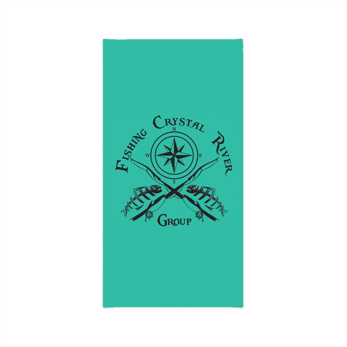 Fishing Crystal River Group Neck Gaiter — Lightweight Fishing Face Mask & Sun Shield