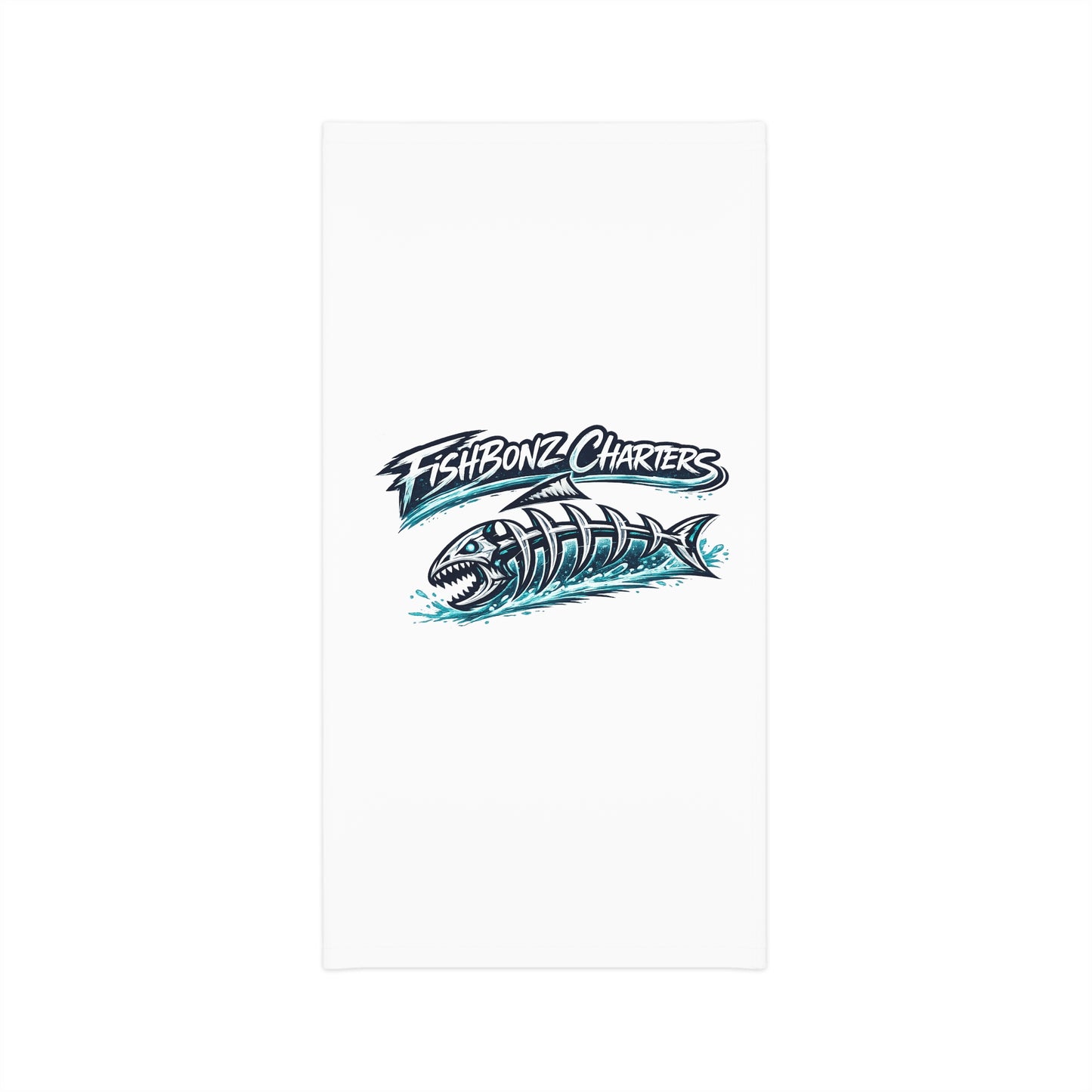FishBonz Charters Neck Gaiter — Lightweight Fishing Face Cover