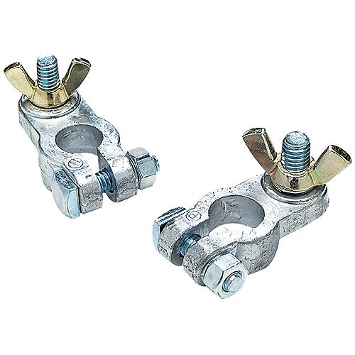 Seachoice Boat Battery Terminal Set w/ Wing Nuts.