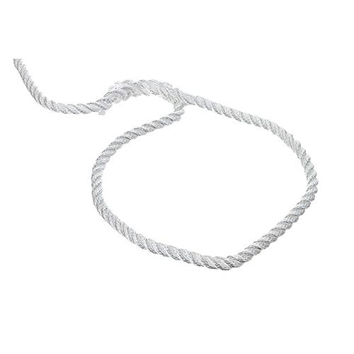 Seachoice High Quality Dock Rope for Boating - 3-Strand Twisted Nylon Dock Line, ½-Inch x 15 Feet, White