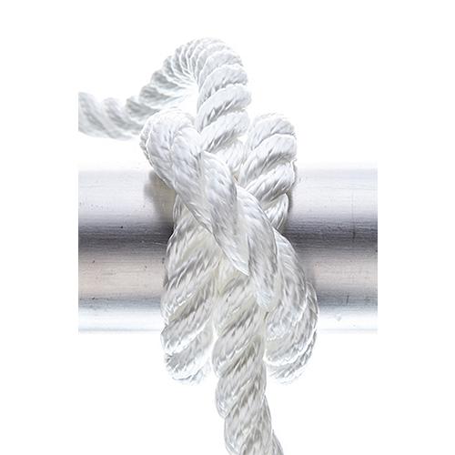 Seachoice High Quality Dock Rope for Boating - 3-Strand Twisted Nylon Dock Line, ½-Inch x 15 Feet, White