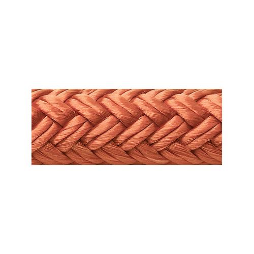 Seachoice Double-Braid Nylon Dock Line w/ Eye Splice, Pre-Shrunk, Heat Stabilized, 1/2 In. X 20 Ft., Red