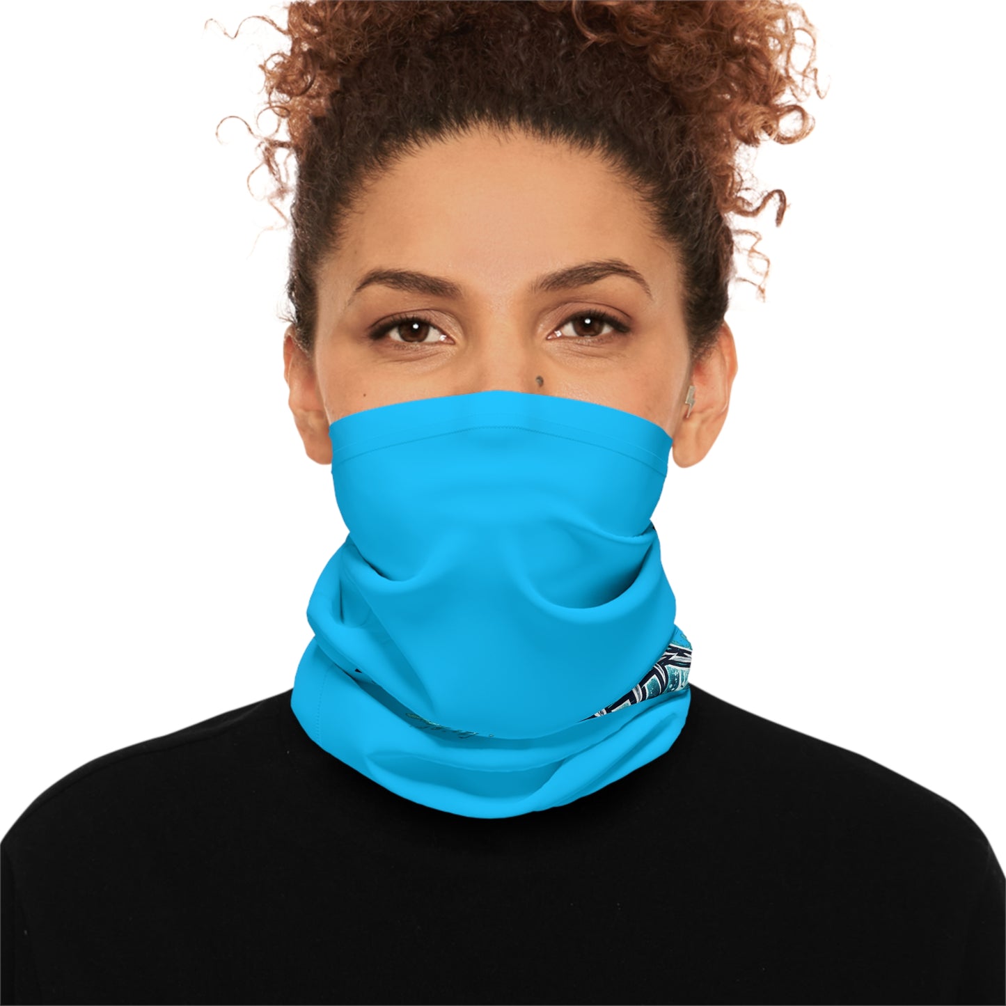 Fishing Neck Gaiter — "Fishbonz Charters" Logo Face Mask