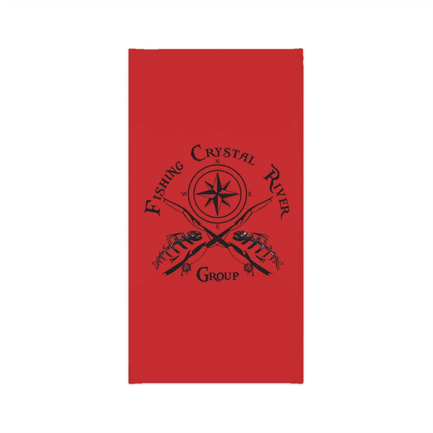 Fishing Crystal River Group Neck Gaiter — Compass & Lure Outdoor Face Mask