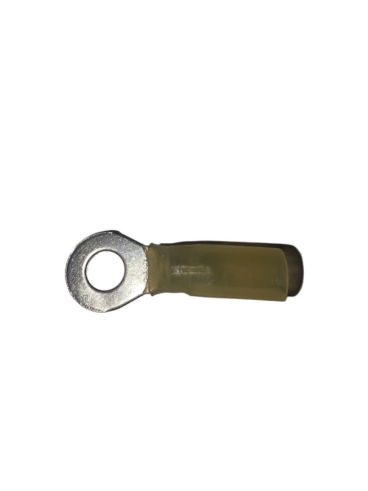 Yellow 10-12 heat shrink ring 1/4"